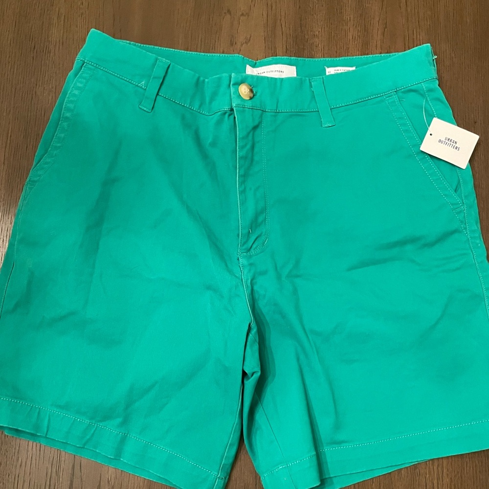 Mens Shorts Urban Outfitters Green size 32
